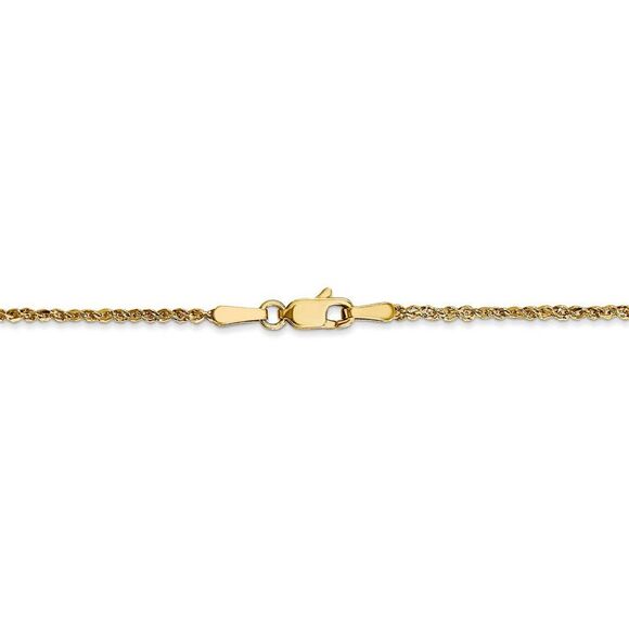 Children's 1.7mm, 14k Yellow Gold, Ropa Chain Necklace, 14 Inch